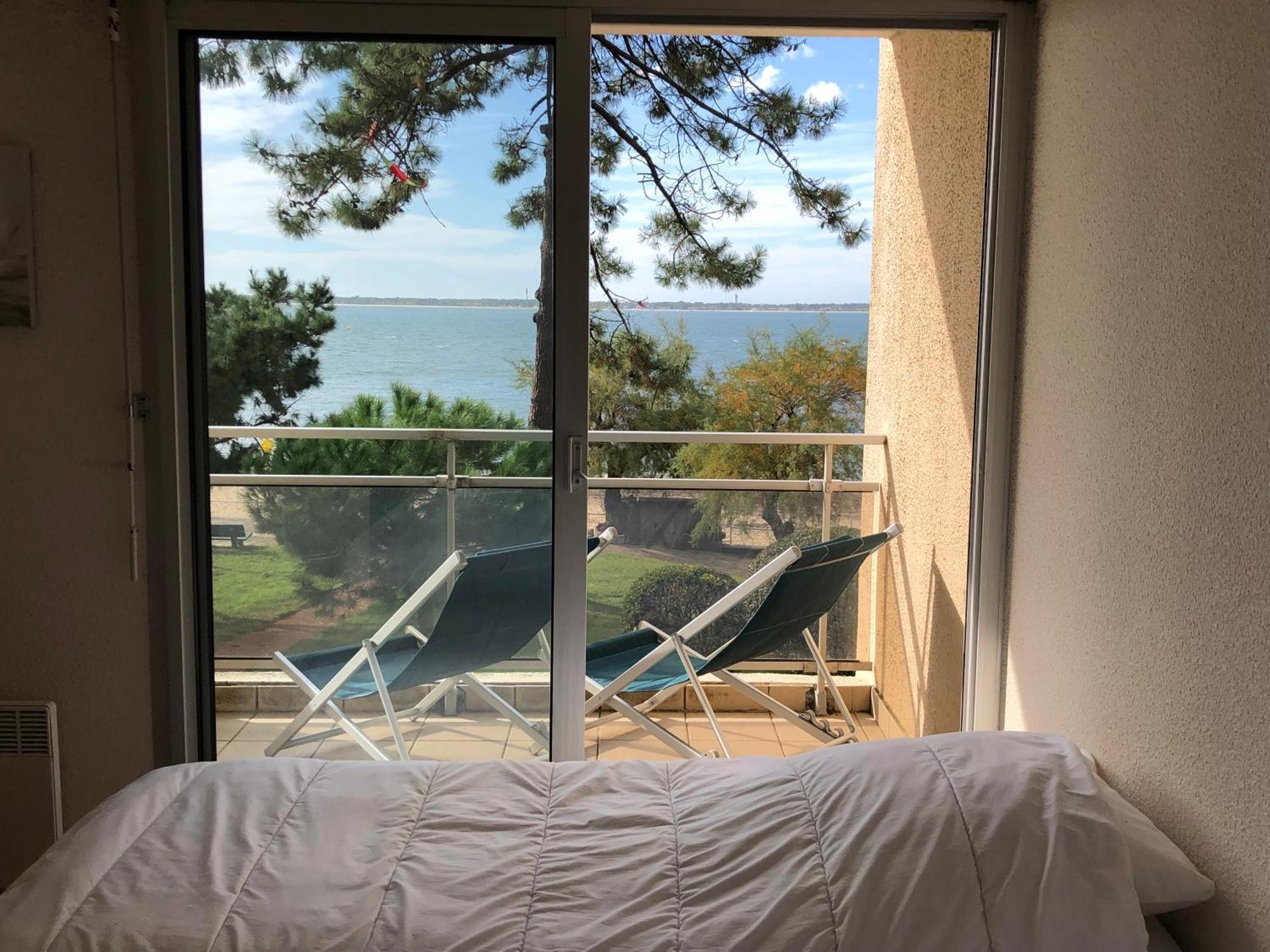 C2111 Appartement Vue Mer Terrasse, Parking آركاشو المظهر الخارجي الصورة